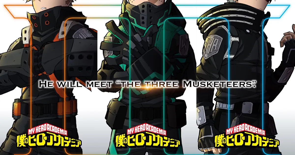 My Hero Academia โชว์ภาพสามทหารเสือ คาดอาจเป็นหนังโรงภาคที่ 3