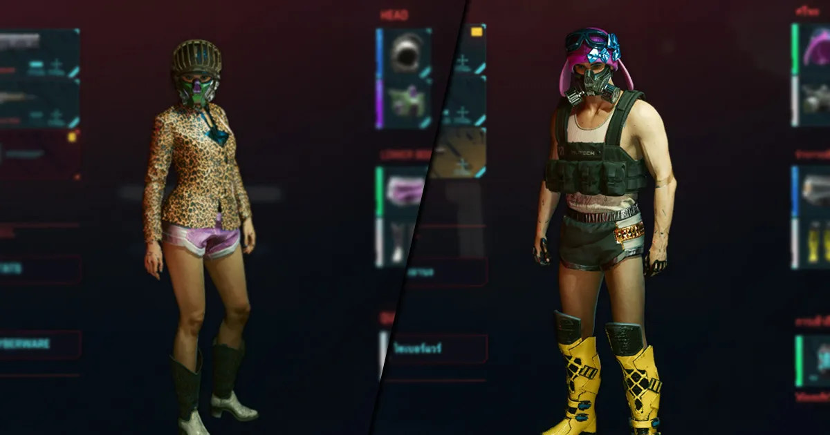 Cyberpunk 2077 สวยหล่อไร้ประโยชน์กับปัญหา การแต่งตัว ทนห่วยเพื่อ Stat ที่ดี