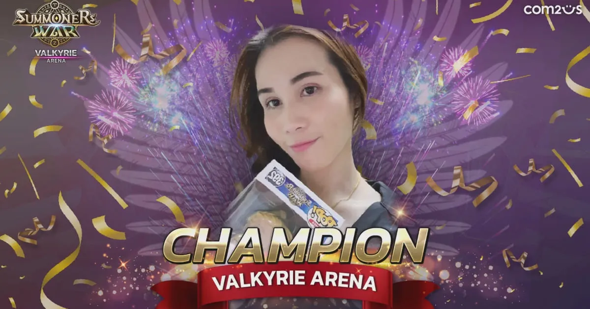 คุณเจ๊ KFC คว้าชัยชนะใน Valkyrie Arena ศึกชิงบัลลังก์สาวสวยแห่ง Summoners War คนแรกของไทย!