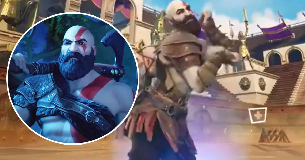 หมดมาดที่สะสมมานาน Kratos จาก God of War แดนซ์กระจายใน Fortnite