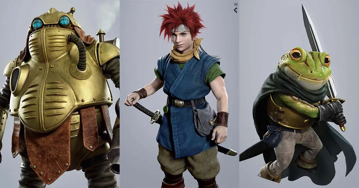 Chrono Trigger ถูกทำเป็นภาพแฟนเมด 3D โดยทีมงานจากเกม God of War
