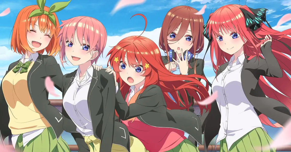 Gotoubun no Hanayome ฉบับอนิเมะซีซั่น 2 เผยตัวอย่างเพลง OP!