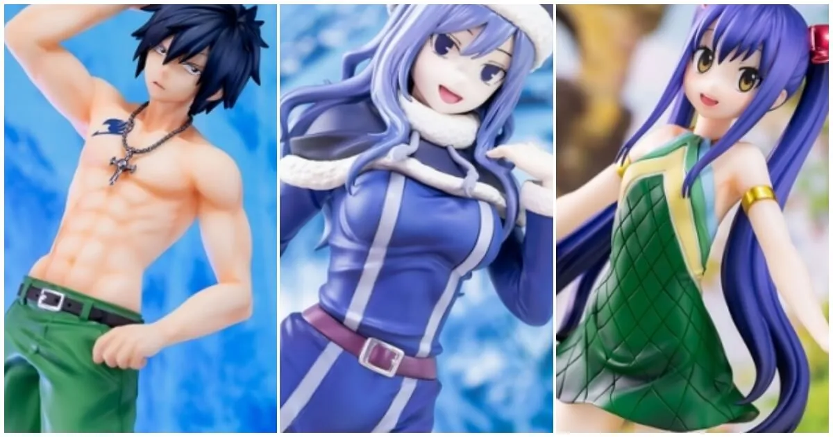 FAIRY TAIL x Bfull ออกสินค้าฟิกเกอร์ Gray, Juvia และ Wendy