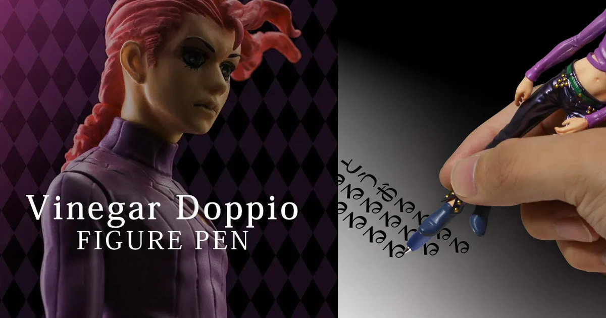 JoJo เปิดให้จองฟิกเกอร์ปากกาของ Vinegar Doppio แล้ว