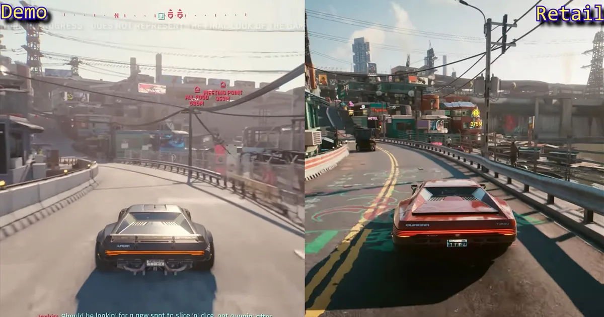 Cyberpunk 2077 กับการอัปเกรด กราฟิก เทียบ Demo ปี 2018 กับ ปัจจุบัน 2020
