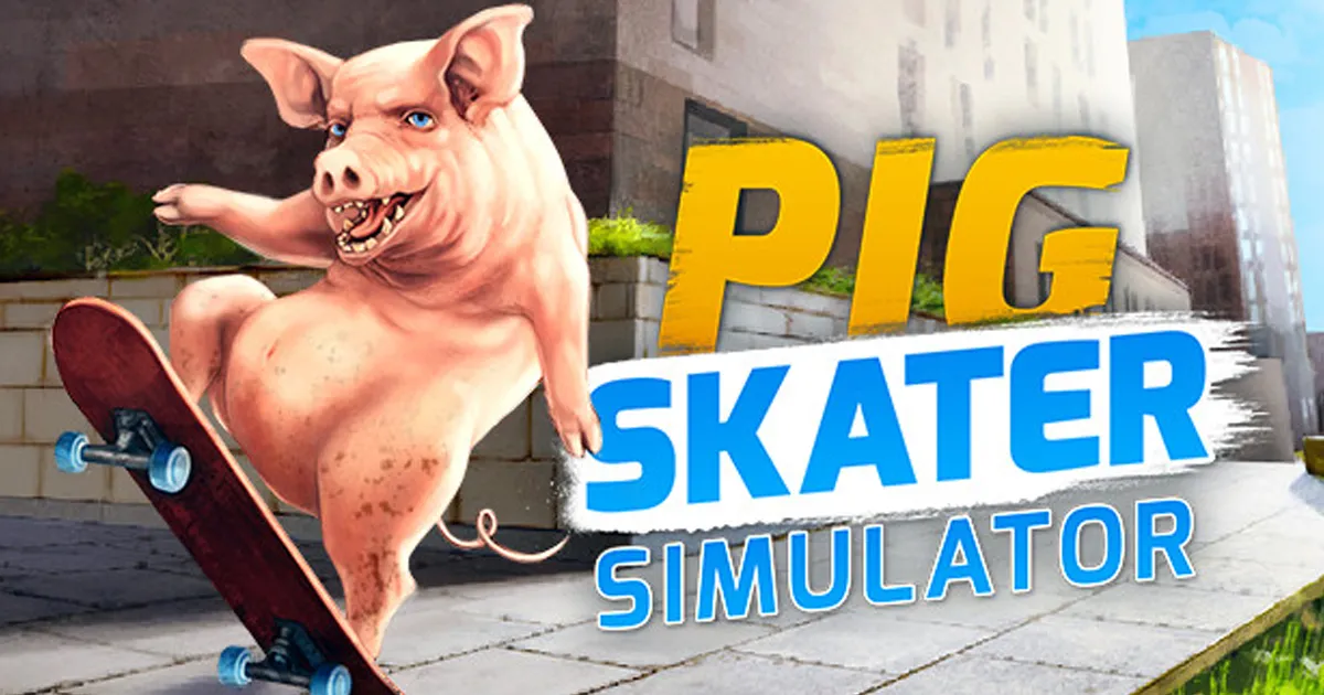 Pig Skater Simulator สวมบทหมูแว๊นป่วนเมืองเปิดหน้าร้านบน Steam แล้ว