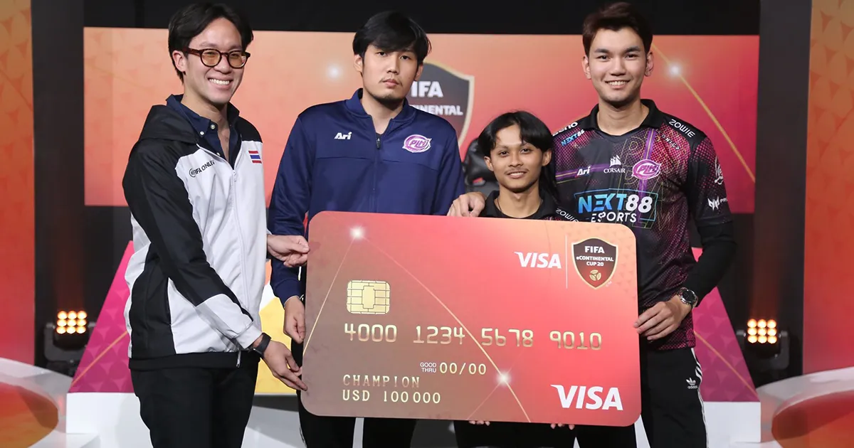 ลุ้นตัวโก่ง! Purple Mood E-Sport ทีมไทยคว้าแชมป์ FIFA eContinental Cup 2020