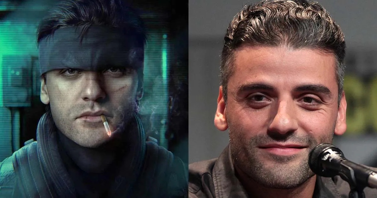 แฟนเกม Metal Gear Solid ทำภาพจำลองหน้า Oscar Isaac ในลุค Solid Snake