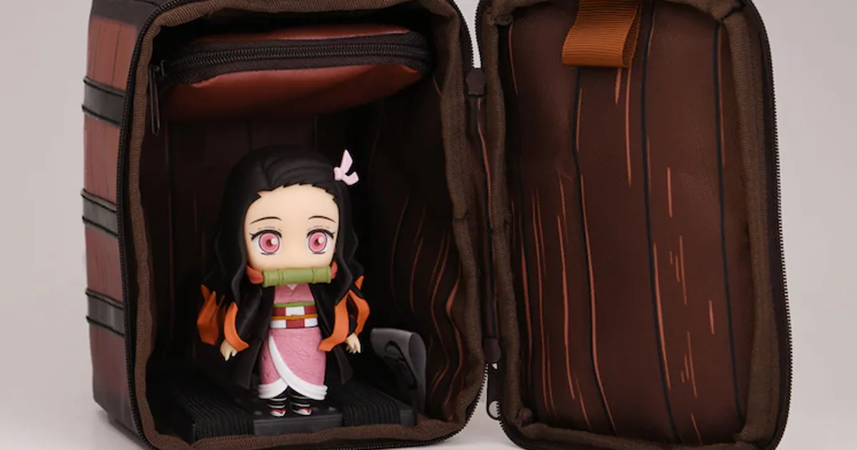 Kimetsu no Yaiba ออกกระเป๋าใส่ Nendoroid ธีมกล่องไม้ของ Tanjiro