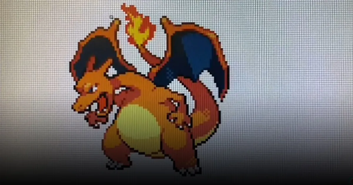 แฟนคลับทำโปรเจควาด Pokemon 151 ตัวแรก ด้วยโปรแกรม Excel!