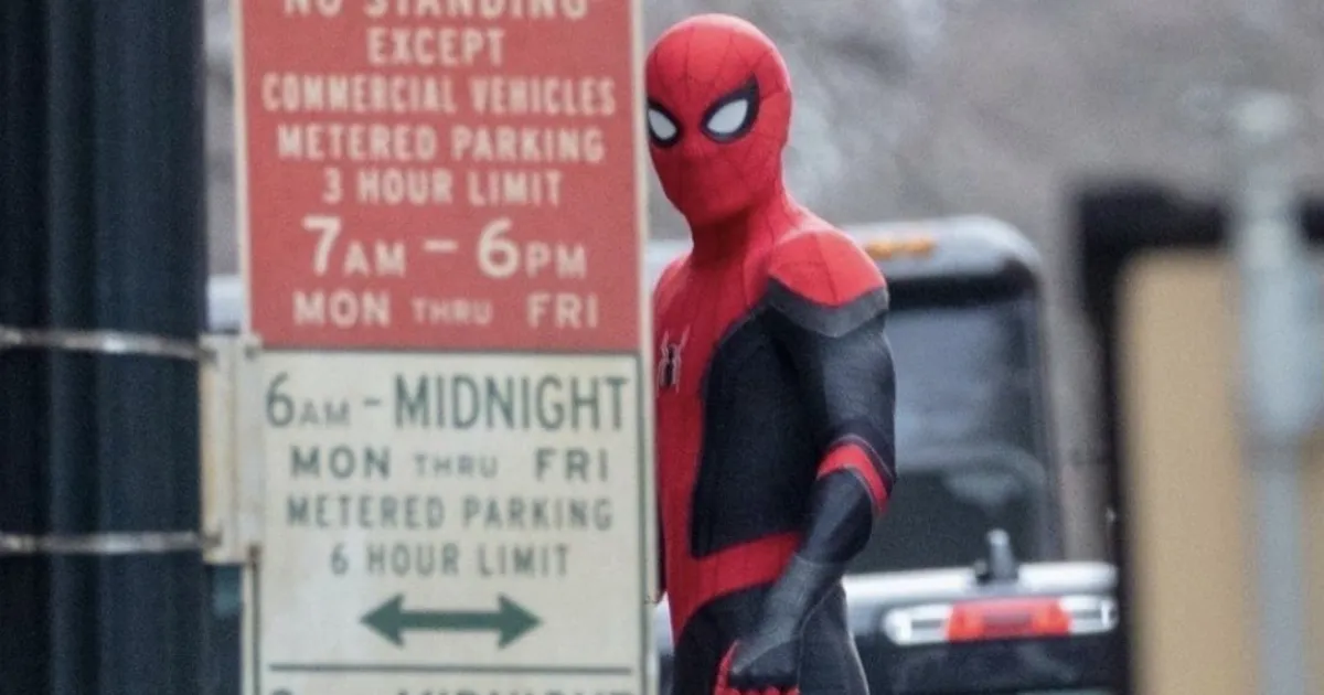Tom Holland มาด Spider-Man เวอร์ชันใหม่ภาพจากกองถ่าย Spider-Man 3