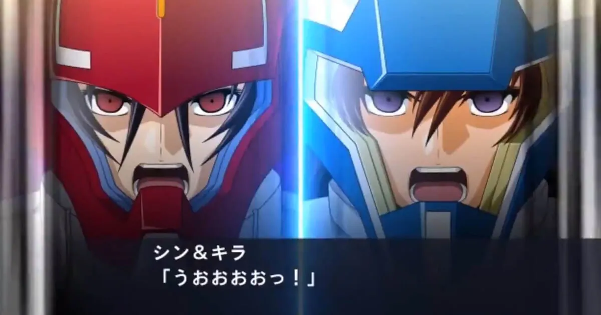 สมกับเป็นภาคหลัก SRW X-Ω โชว์ท่าประสานพิเศษ Kira กับ Shin จาก Seed