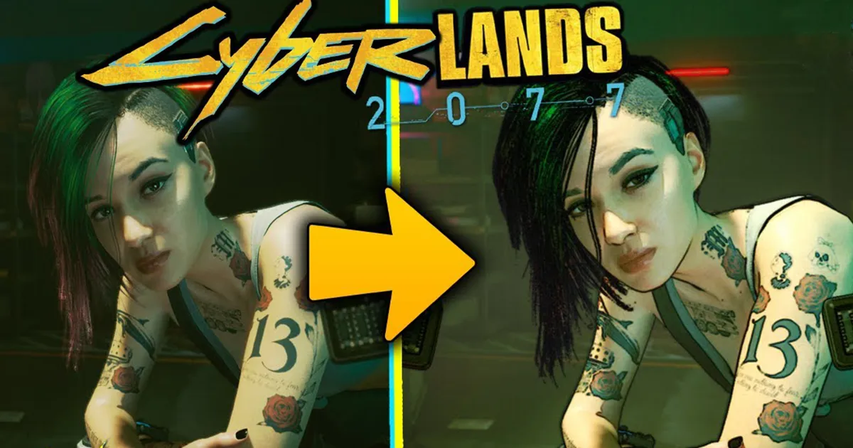 พาชม Mod ที่ทำให้ Cyberpunk 2077 แสดงภาพแบบเซลเฉดเหมือนในเกม Borderlands