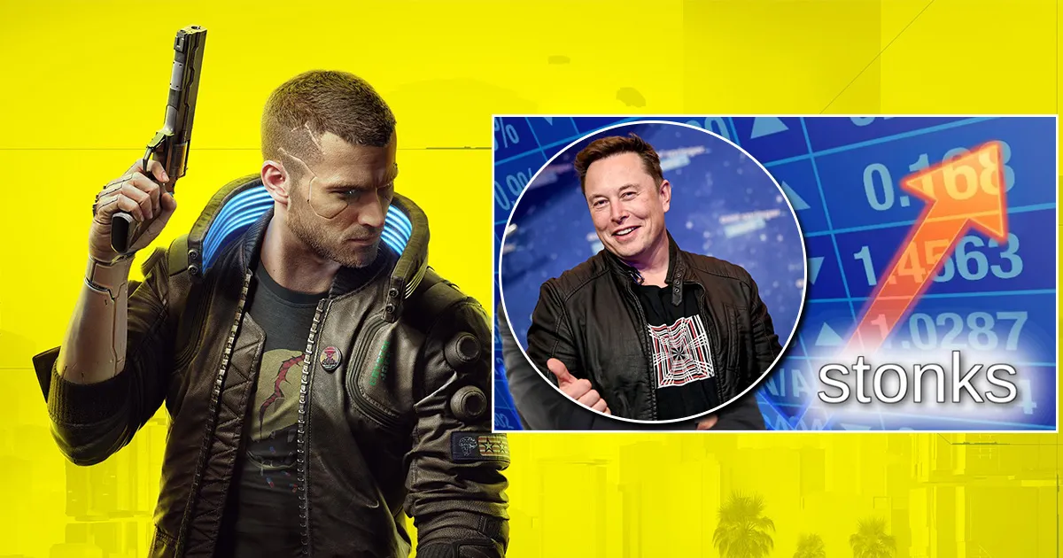 Cyberpunk 2077 หุ้นขึ้น หลังจาก Elon Musk พูดชมตัวเกม