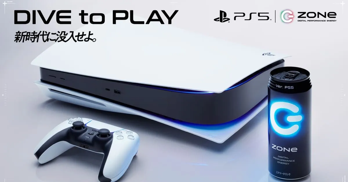 เครื่องดื่มบำรุงกำลัง ZONe ร่วมกับ PlayStation5 ออกกระป๋องลาย Limited