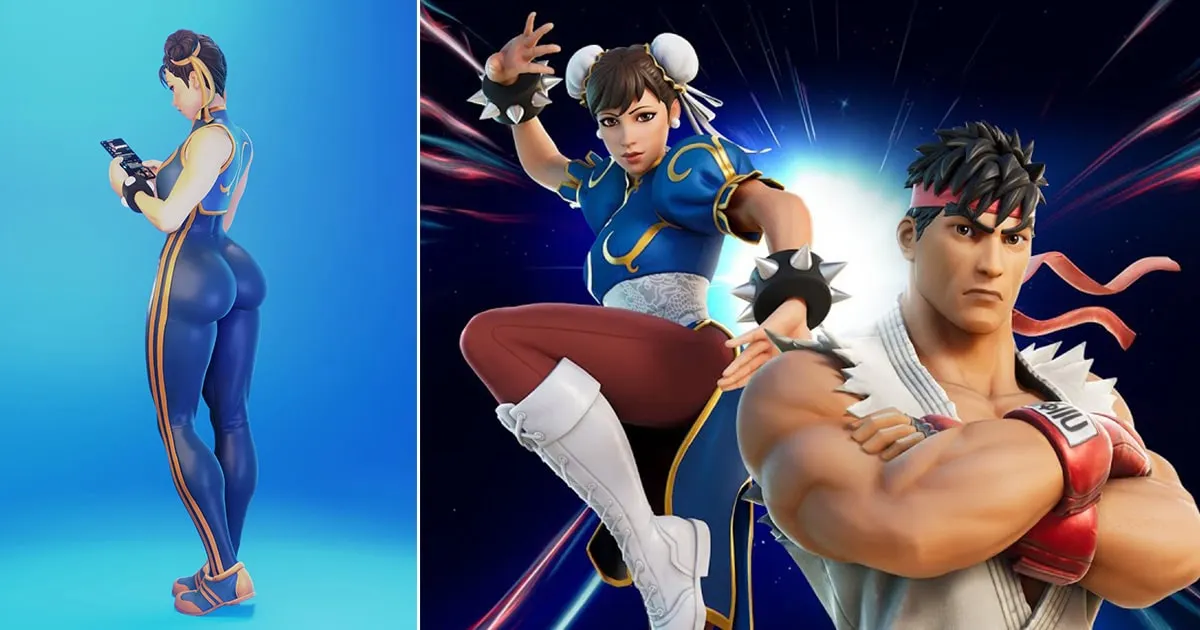 ชาวเกมสงสัย สกิน Chun li ใน Fortnite ทำไมต้องแน่นขนาดนี้