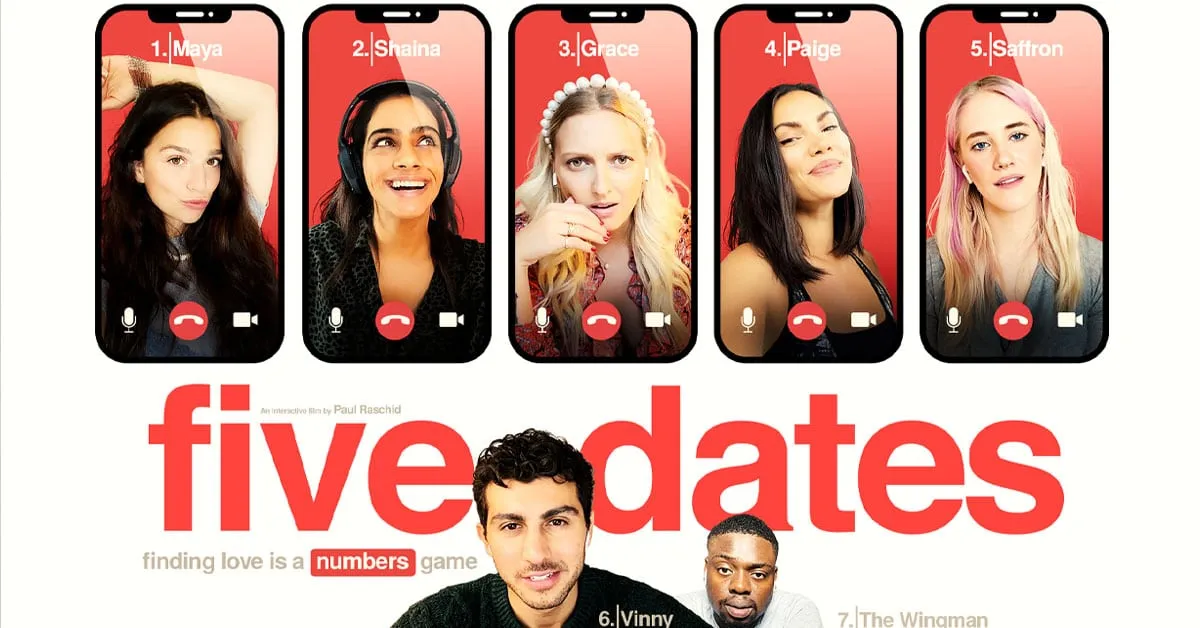 Five Dates เกมแนวออกเดทสไตล์คนแสดงจริง เปิดให้บริการบน iOS แล้ว!
