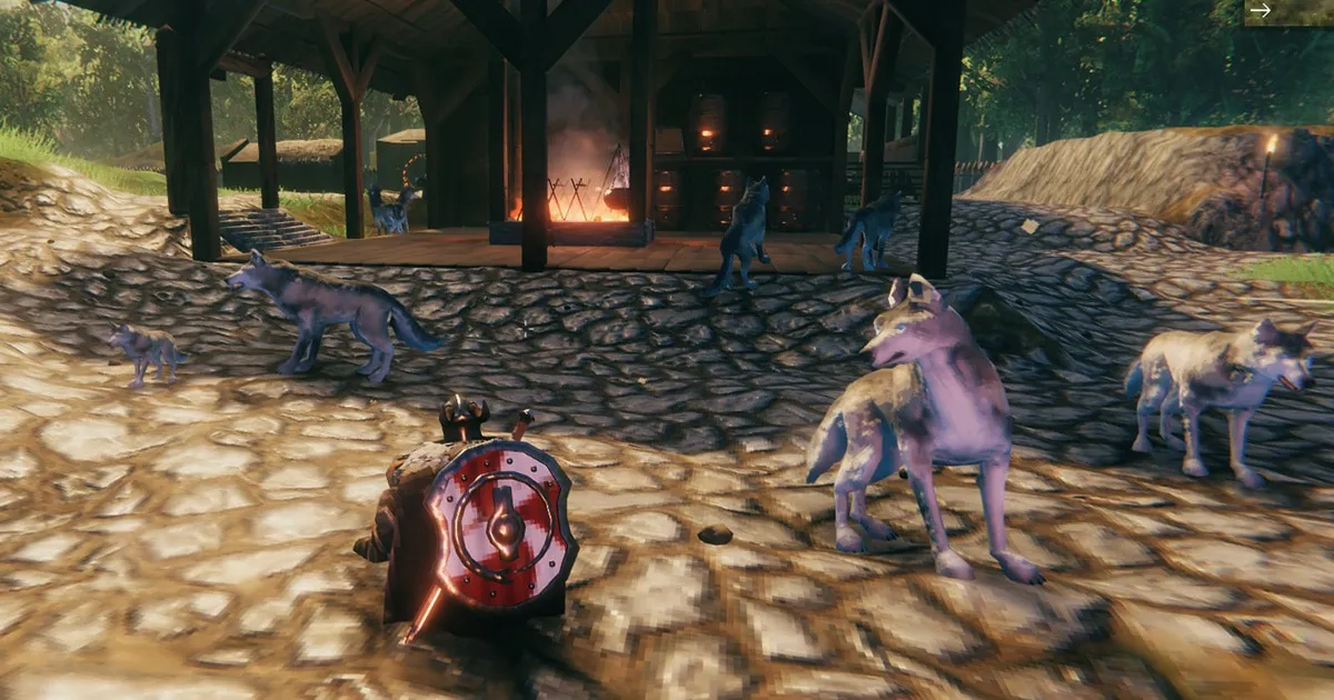 Valheim อัปเดตใหม่ ลดความหื่นของหมาป่าให้ผลิตลูกน้อยลง