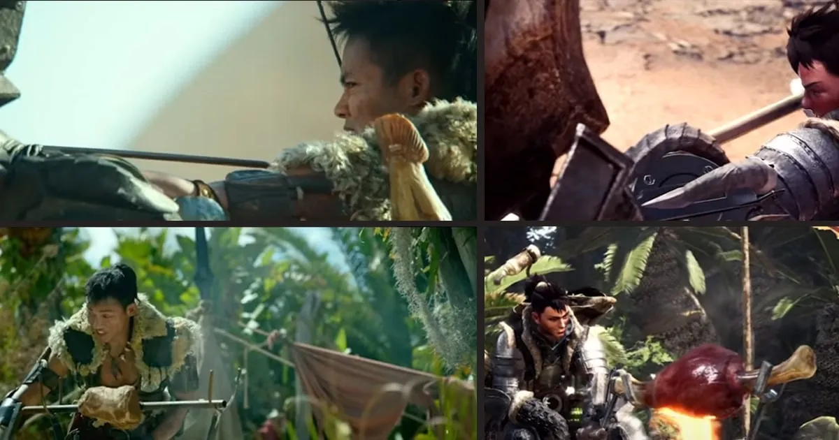 Monster Hunter ออกคลิปเปรียบเทียบภาคหนังกับเกมแบบฉากต่อฉาก
