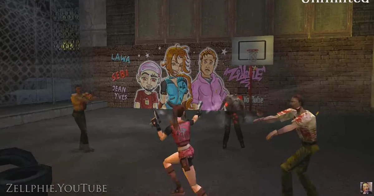 ชม Resident Evil Retold เกมแฟนเมดที่ใช้แนวและเอนจิ้น Tomb Raider บน PS1