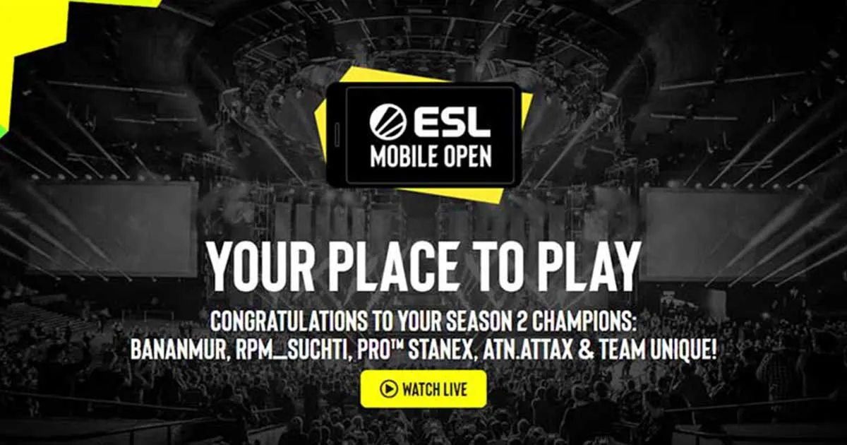 เปิดตัวการแข่งขัน ESL Mobile Open จาก ESL