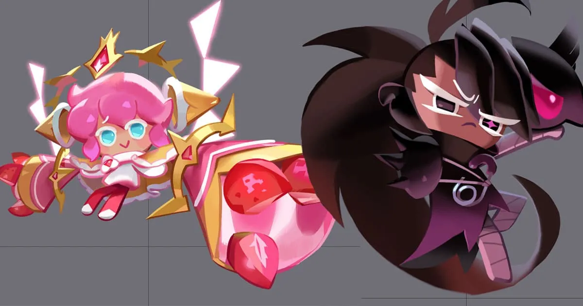 Cookie Run: Kingdom หลุดคุกกี้รสใหม่  Strawberry Crepe และ Black Raven