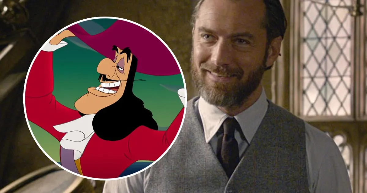 เผยโฉม Jude Law ในมาด Captain Hook จากกองถ่าย Peter Pan and Wendy