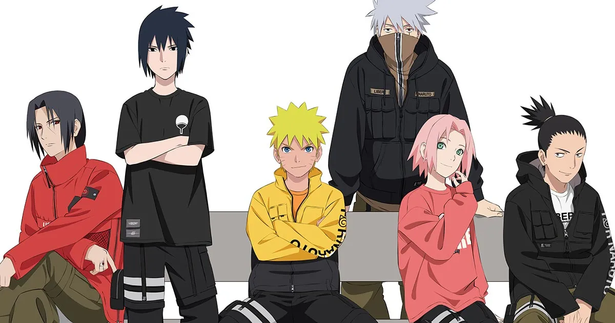 Naruto Shippuden x LIBERE ออกสินค้าเครื่องแต่งกายในธีมนินจาสุดเท่