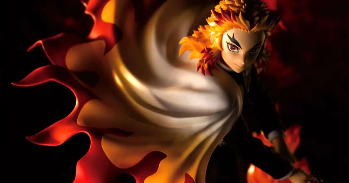งามจัดเผยโฉมฟิกเกอร์ Rengoku Kyojuro จาก Kimetsu no Yaiba ซีรีส์ ARTFX J