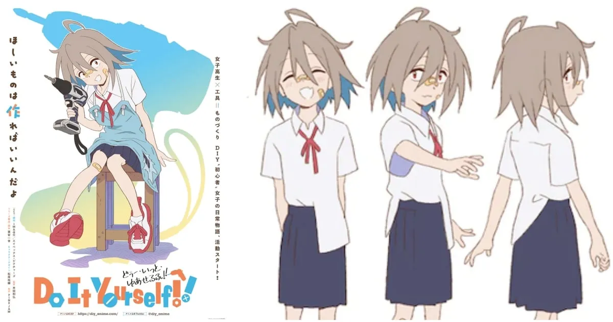Do It Yourself!! ออริจินอลอนิเมะแนวประดิษฐ์สิ่งของปล่อยภาพวิชวลใหม่