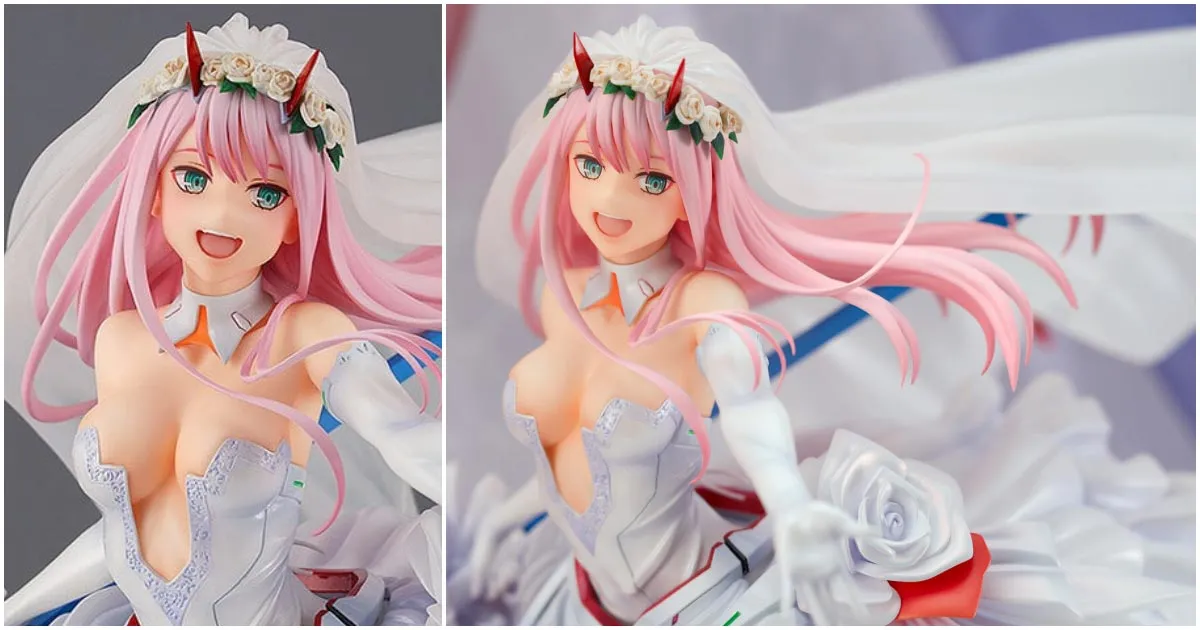 ฟิกเกอร์ Zero-Two ในชุดแต่งงานสุดงามจาก DARLING in the FRANXX