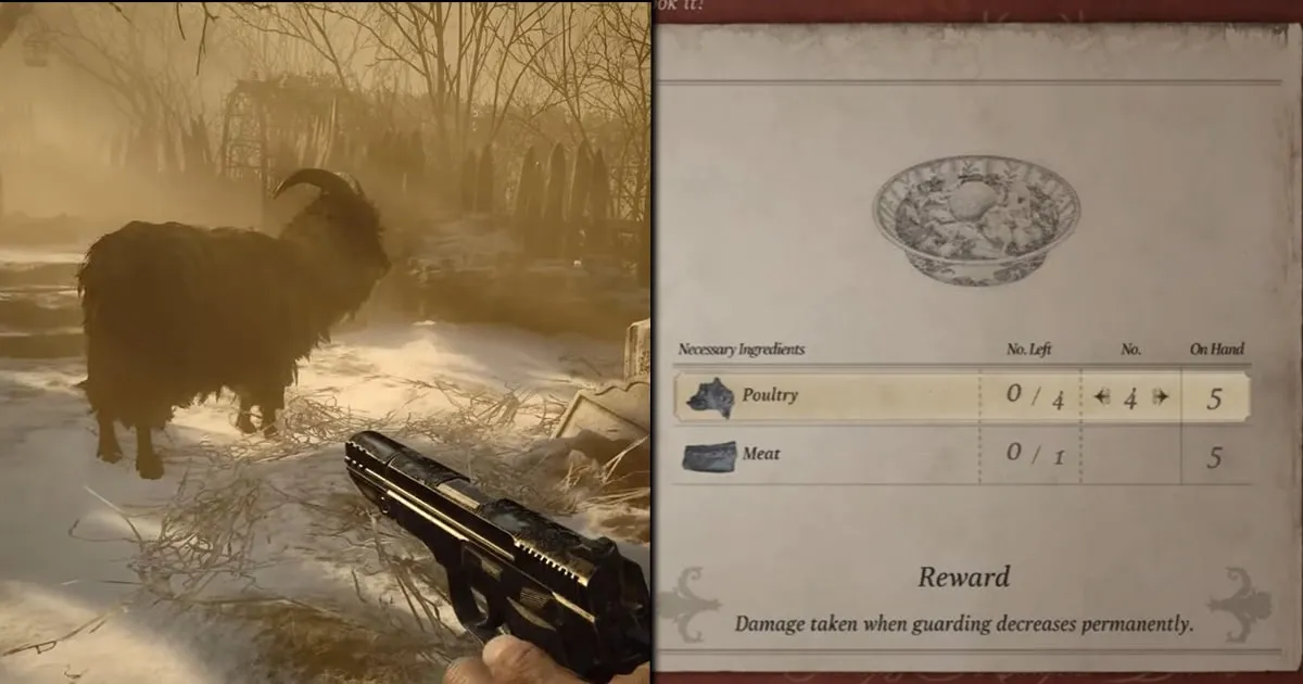 Resident Evil Village โชว์ระบบอัปเกรด การล่าสัตว์ และช่องเก็บของแบบภาค 4