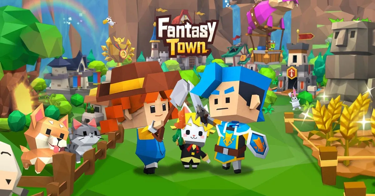 พร้อมมาเปิดฟาร์มสุดน่ารัก! Garena Fantasy Town ประกาศเปิดให้บริการแล้ว!