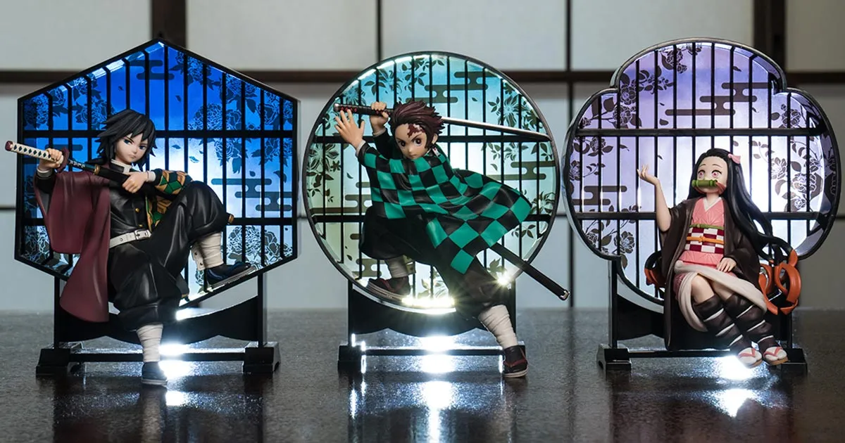 Kimetsu no Yaiba ออกสินค้าฟิกเกอร์พรีเมี่ยมชุดใหม่มาพร้อมฉากหลังสุดงาม
