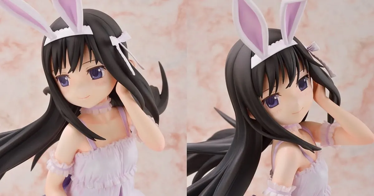 Madoka Magica ออกฟิกเกอร์ใหม่ Akemi Homura ในชุดสาวน้อยกระต่ายสุดน่ารัก