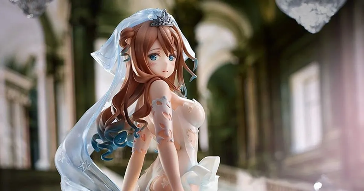 Suomi จากเกม Dolls Frontline กลายเป็นฟิกเกอร์ในชุดเจ้าสาวขาดวิ่นซีรีส์ภารกิจแห่งความสุขแล้ว