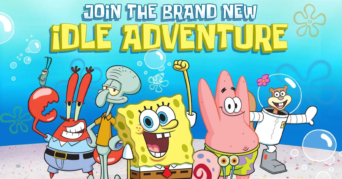 เปิดตัว SpongeBob: Idle Adventures เกมมือถือตัวใหม่ล่าสุดจาก SpongeBob !