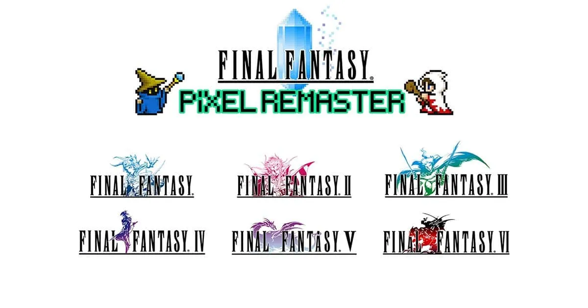 Final Fantasy ประกาศนำภาค 1-6 มาทำ Pixel Remaster เตรียมลงพีซีและมือถือ
