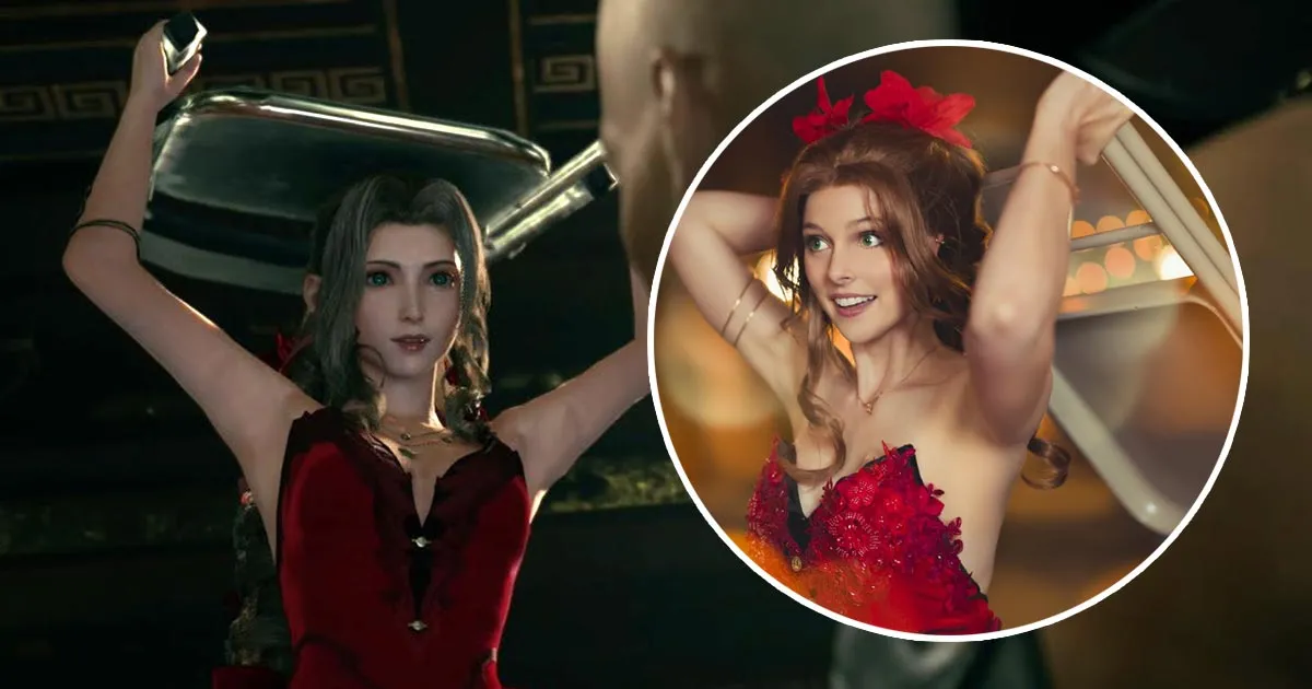 ผู้ให้เสียง Aerith นำภาพคอสเพลย์งามๆเป็น Aerith มาให้ชมอีกแล้ว
