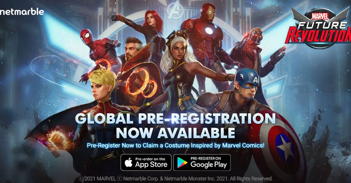 MARVEL Future Revolution ประกาศเปิดให้ลงทะเบียนล่วงหน้าบนสโตร์ไทยแล้ว!