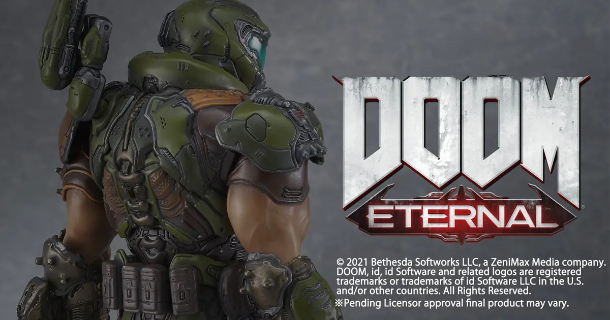figma Doom Slayer ตัวเอกสุดเท่จากเกมแอ็กชั่นยอดฮิตอย่าง Doom Eternal!