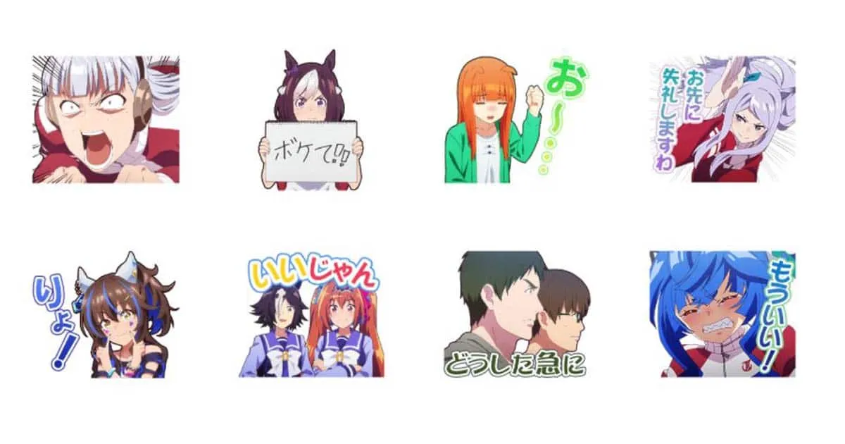 ของต้องมี อนิเมะ Uma Musume ซีซั่น 2 ปล่อยสติ๊กเกอร์ Line มาให้ซื้อแล้ว