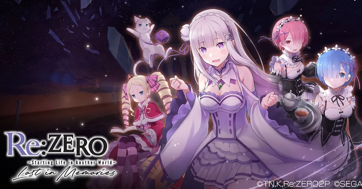 Re:ZERO Lost in Memories ประกาศเปิดลงทะเบียนล่วงหน้าบนสโตร์ไทยแล้ว!