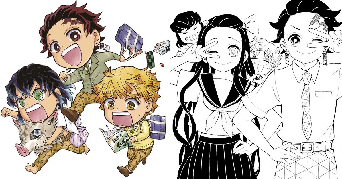 ได้กลิ่นความฮา Saikyo Jump ประกาศตีพิมพ์มังงะ Kimetsu Gakuen แล้ว