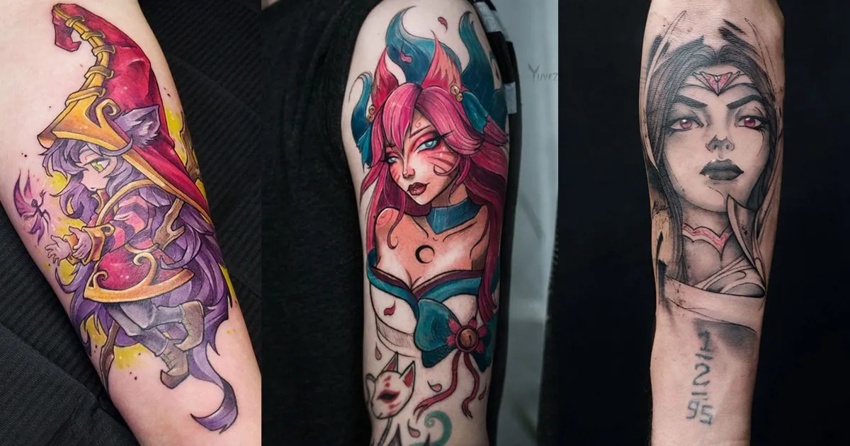 แอบส่อง 10 รอยสักสุดเท่จากตัวละครในเกม League of Legends ที่แฟนๆ เห็นแล้วหลงแน่นอน!