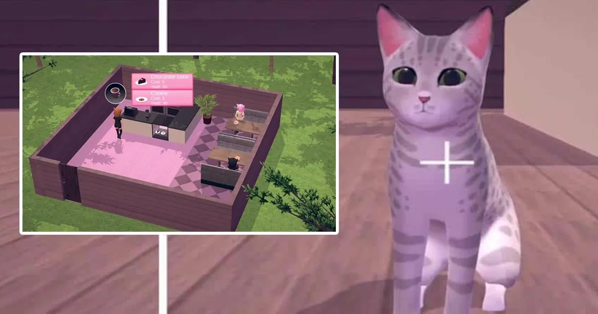 เกมจำลอง บริหารคาเฟ่น้องแมว Cat Café Simulator เตรียมปล่อยเดโมเร็วๆนี้