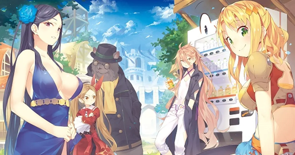 Reborn as a Vending Machine ไลท์โนเวลเกิดใหม่เป็นตู้ขายของอัตโนมัติประกาศทำเป็นฉบับมังงะ