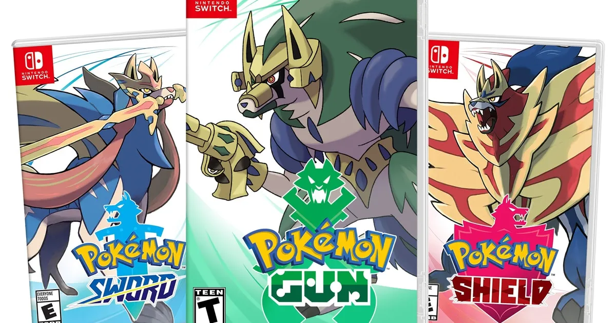 สาวกโปเกมอนไอเดียบรรเจิด วาดภาพปก Pokémon Gun ที่ดูเหมือนเกมของจริง