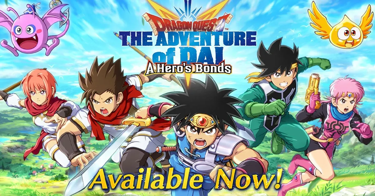 พร้อมออกผจญภัย ! Dragon Quest The Adventure of Dai: A Hero’s Bonds เปิดให้บริการแล้วอย่างเป็นทางการ!