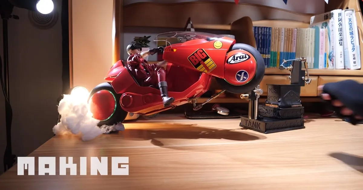ชาวทวิตสุดเจ๋ง นำฟิกเกอร์จากเรื่อง AKIRA มาทำภาพเคลื่อนไหวแบบ stop motion
